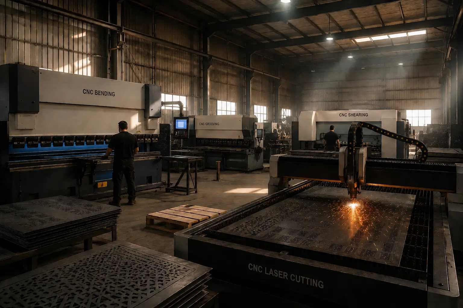 CNC and precision manufacturing — in-house facility, Design n Slay