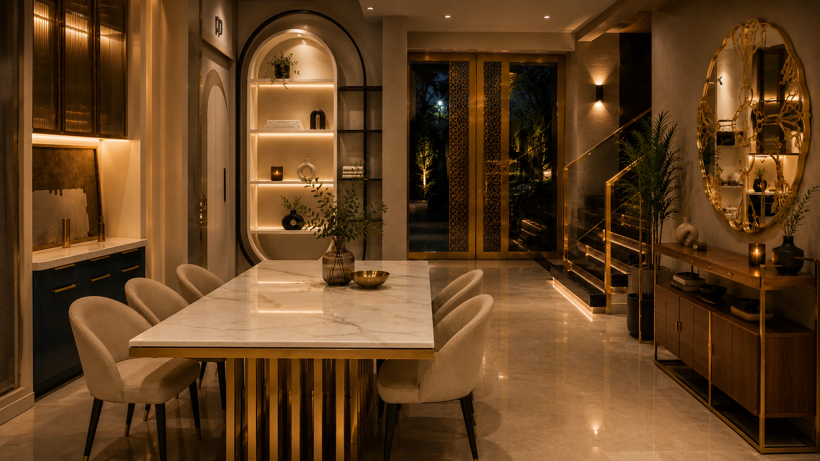 Display Units, Mirrors & Tables